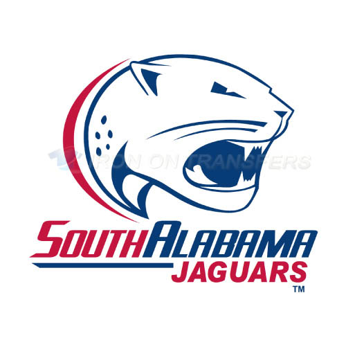 South Alabama Jaguars Iron-on Stickers (Heat Transfers)NO.6185